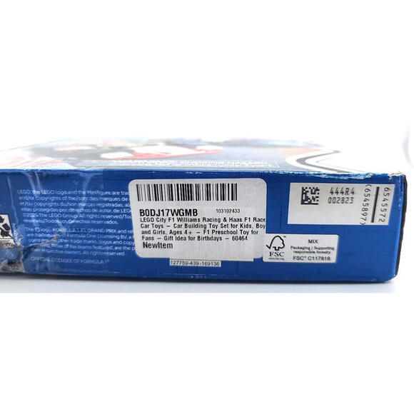 LEGO City Formula 1 Race Cars – Set 60464 – Williams & Haas – 92 pcs - Picture 3 of 5